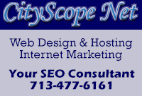 CityScope Net - Web Hosting, Web Design, Colocation Houston, SEO, Internet Marketing, Houston, Texas