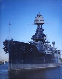 Battleship Texas on Battleship Texas Museum